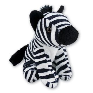Obrázek z Zebra plyš sedící 14cm 